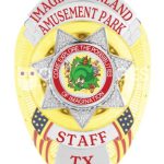 Oval Badge 7 Pointer Star Flags, 4 Text Panels view 1