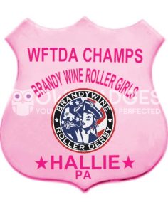 Shield Badge Popular 13-F19-2 8 13 f19 2 wftda champs