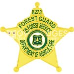 5 Point Star Badge Round Edges view 1