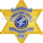 6 Point Star Badge 19-F1 view 1