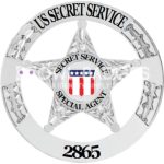5 Point Star Badge in Circle 20-H16 view 1