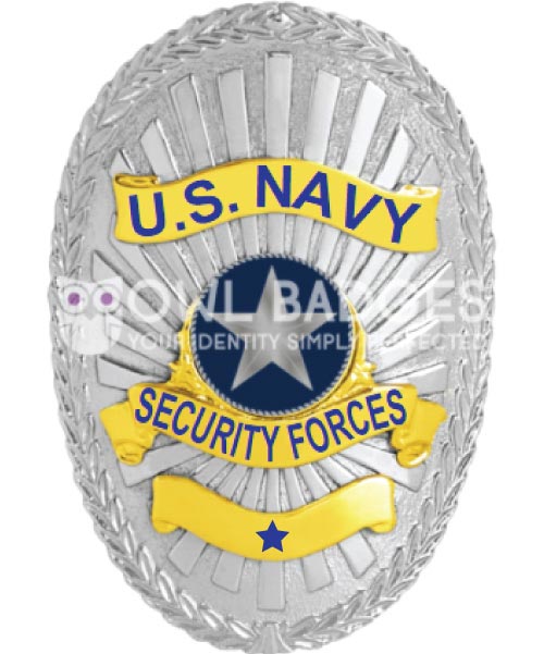 security guard badge a close up of a badge