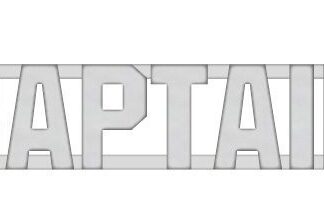 CAPTAIN Collar Pin - Silver 1