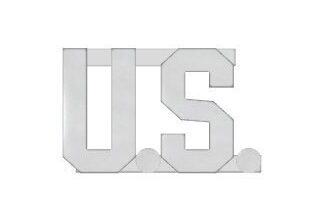 US Collar Pin - Silver 1
