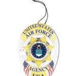 Oval Air Freshener 7 Star Badge 11-F4-BIG-AF view 1