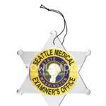 Star 6 Point Air Freshener Badge view 1