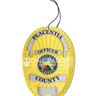 Oval Air Freshener Badge 22-F1-BIG-AF