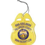 Shield Air Freshener Badge 13-B1-AF view 1