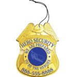 Shield Air Freshener Badge 13-E1-AF view 1