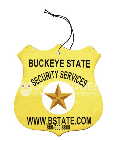 Shield Air Freshener Badge 13-F19-2-AF - air freshener - main view