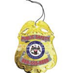 Shield Air Freshener Badge 13-F20-4-AF view 1