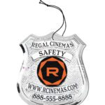 Shield Air Freshener Badge 13-F21-2-AF view 1