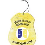 Shield Air Freshener Badge 13-F21-AF view 1