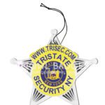 5 Point Star Air Freshener Badge 14-B1-AF view 1