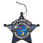5 Point Star Air Freshener Badge 14-B2-AF view 1