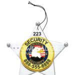 5 Pointed Star Air Freshener 14-H10-2-AF view 1