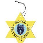 5 Point Star Air Freshener Badge 18-H14-2-AF view 1