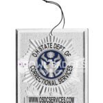 Square Air Freshener Badge 23-A1-AF view 1