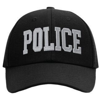 Hat with Police ID - Black 3