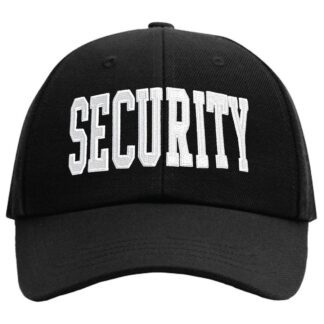 Hat w/ SECURITY ID - Black 2