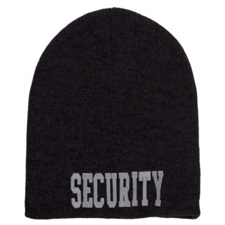 Short Beanie w/ SECURITY ID - Black 3