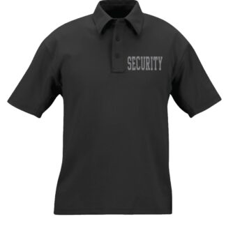 Owl Premium Polo Shirt w/ SECURITY ID - Black 3