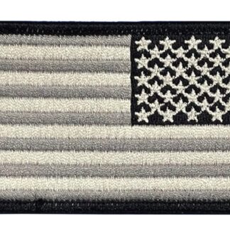 American Flag 3"x2" Reverse - Gold 3