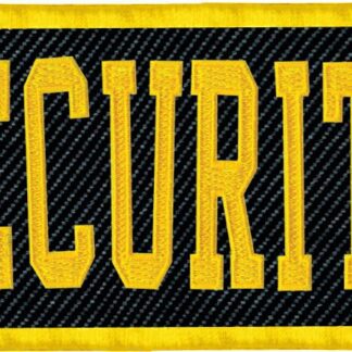 Security ID Patch 4"x2" - Black 1