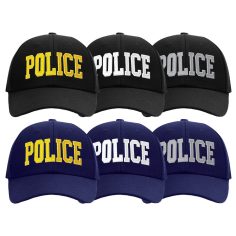 Hat With Police Id 4 Police hat set