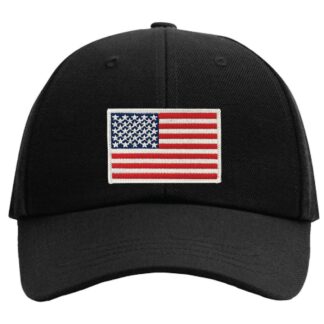 Hat w/ Flag - Black 2