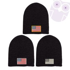Short Beanie W/ Flag 10 H500pf300 set