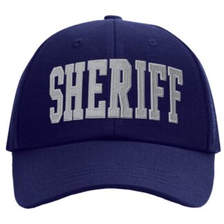 Hat with Sheriff ID - Navy 3