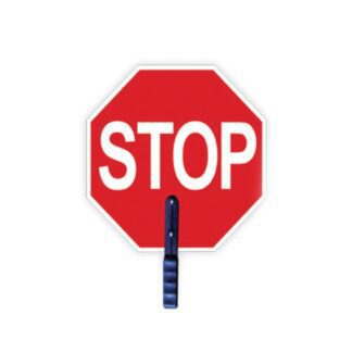 Stop Sign Large 18" - Black 1
