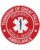 custom iron on patches township Emergency Medical services Ambulance patch a red and white logo