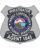 Investigator Agent Embroidered patches in black, a grey badge with a purple and white logo