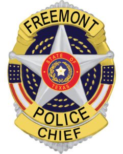 Shield · Gold police officer badge