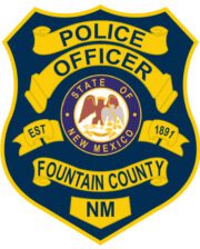 Police Patches in Gold