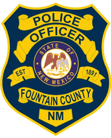 Police Patches in Gold