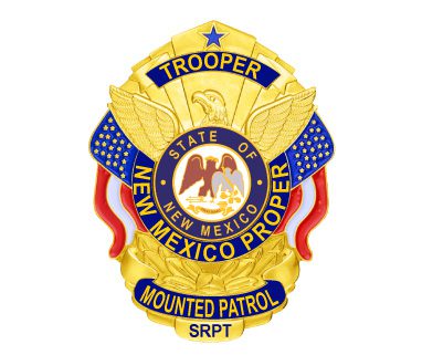 Gold Police Badge
