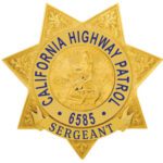California Highway Patrol Badge view 1