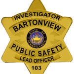 6 Point Star Badge 18-P1 view 1