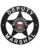 Deputy Marshal badge a black star with white text