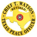 Texas Peace Officer Badge, 3 Text Panels view 2