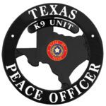 Texas Peace Officer Badge, 3 Text Panels view 4