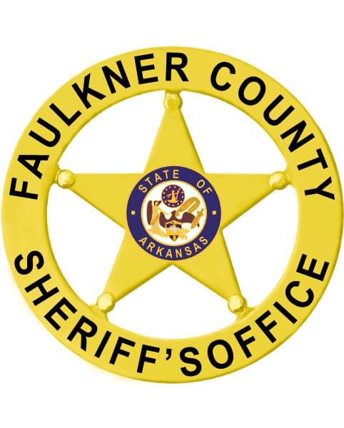 badge sheriff gold badge with circle and star in the middle