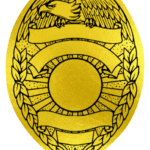 Eagle Top Sticker Badge STR1-A1 view 2