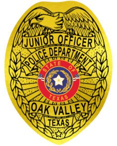 Police badge stickers