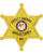 Badge Sheriff Deputy Sheriff Santa Fe County a gold star shaped badge