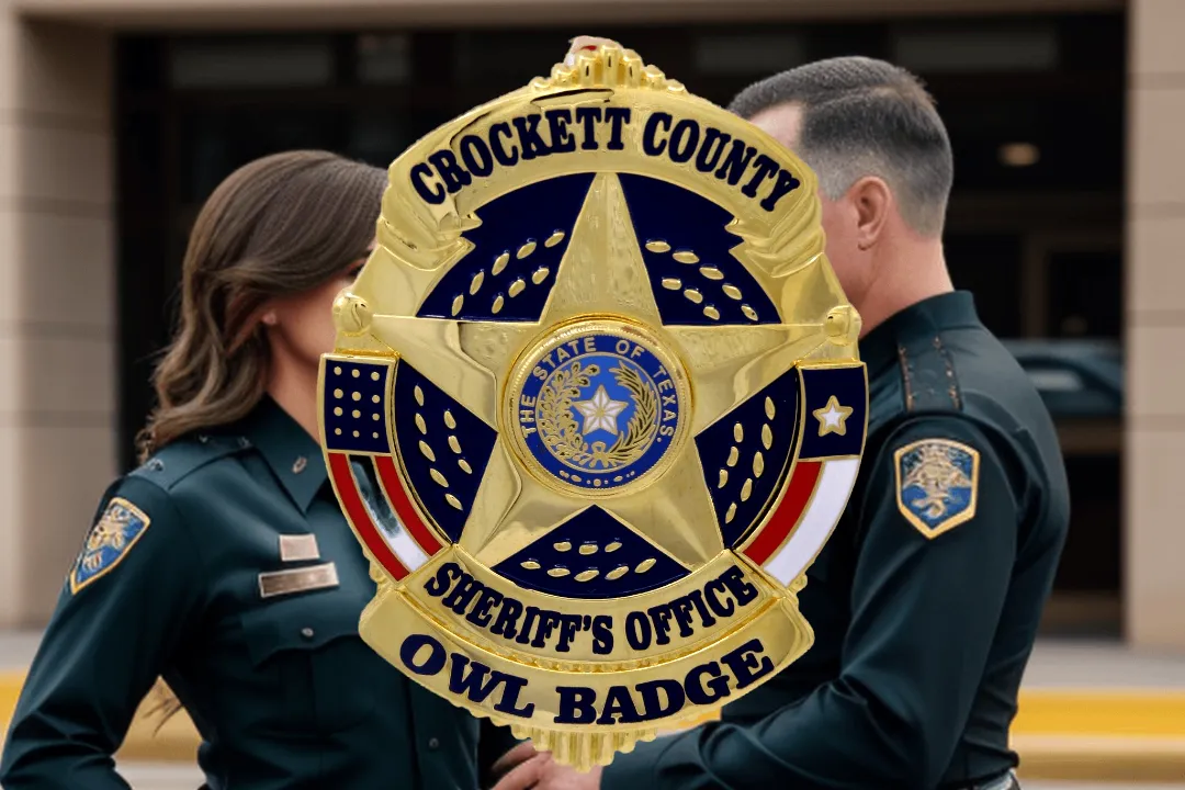 Custom Sheriff Badges That Make You Proud To Work 1 Custom sheriff badges with you agency name and state seal. Premium quality metal badges personalized just the way you want it