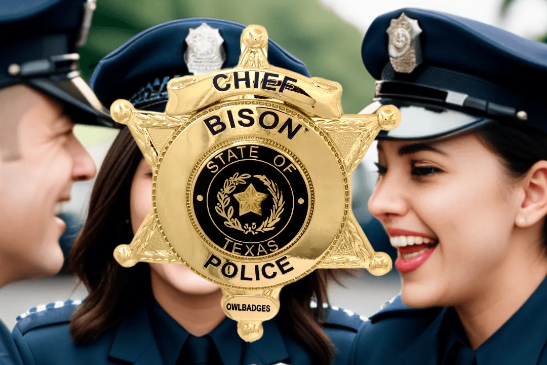 Custom law enforcement badges